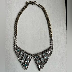 Banana Republic Costume/Statement necklace - shiny mock collar